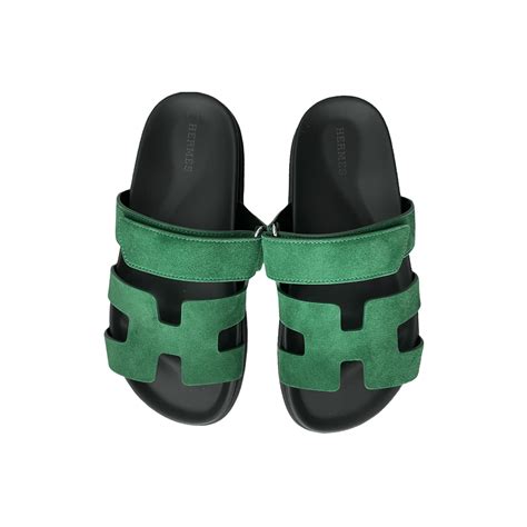 green hermes slides|Hermes slides price.